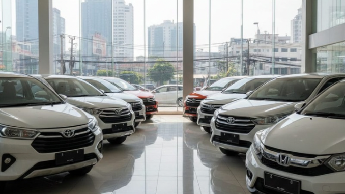 Kondisi mobil, riwayat servis, dan popularitas model tetap menentukan harga akhir. 